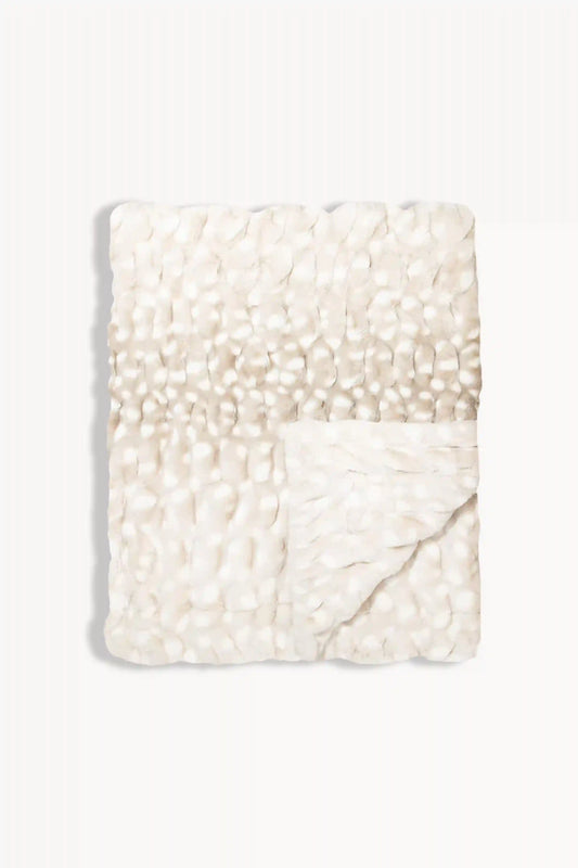 The Lola Pet Blanket | Ivory Fawn
